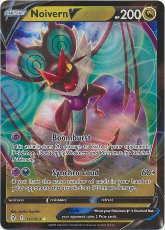 Noivern V - 117/203 - Ultra Rare
