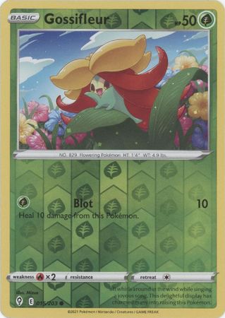 Gossifleur - 15/203 - Reverse Holo Evolving Skies Cherry Collectables Gossifleur - 15/203 - Reverse Holo Evolving Skies Cherry Collectables