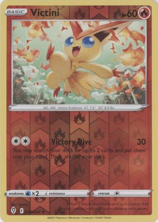 Victini - 20/203 - Holo Rare Reverse Holo