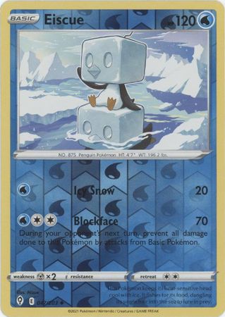 Eiscue - 47/203 - Uncommon Reverse Holo