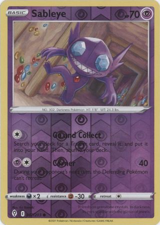Sableye - 67/203 - Common Reverse Holo