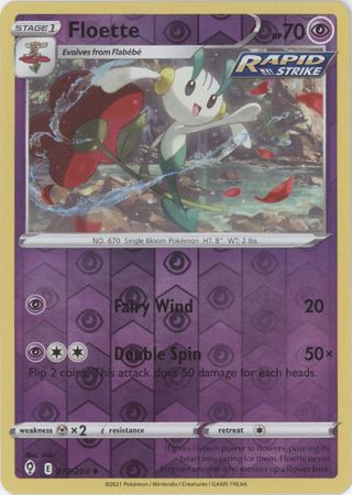 Floette - 72/203 - Uncommon Reverse Holo