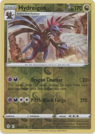Hydreigon - 115/203 - Holo Rare Reverse Holo