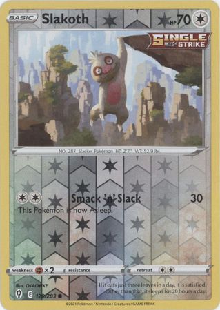 Slakoth - 129/203 - Common Reverse Holo