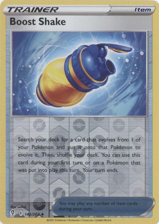 Boost Shake - 142/203 - Uncommon Reverse Holo