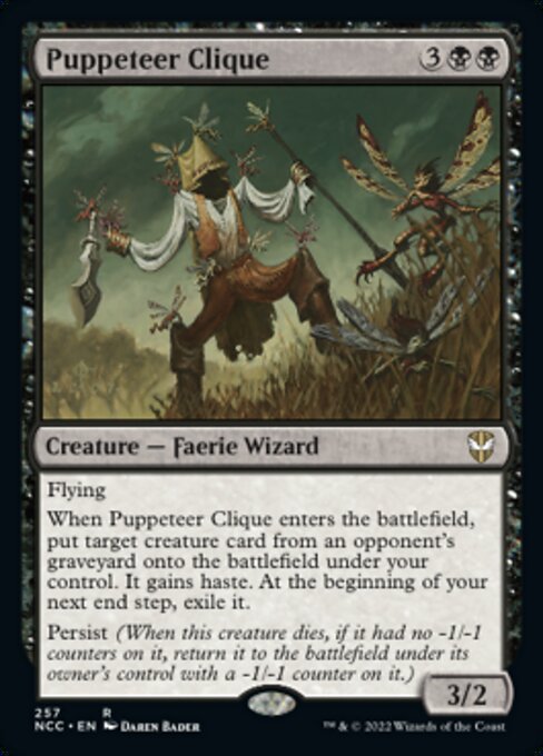Puppeteer Clique #257 -  New Capenna Commander