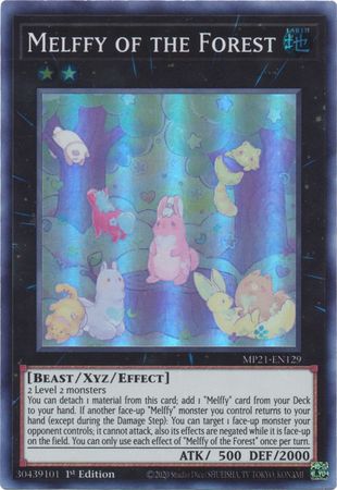 Melffy of the Forest - MP21-EN129 - Super Rare 1st Edition