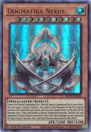 Dogmatika Nexus - MP21-EN106 - Ultra Rare 1st Edition