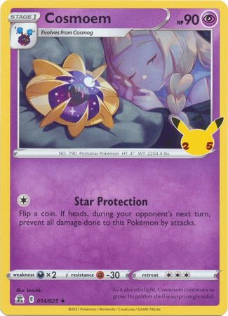Cosmoem - 14/25 - Holo Rare - Celebrations