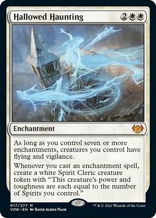 Hallowed Haunting - 17/277  - MythiCommon  Crimson Vow
