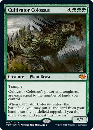 Cultivator Colossus - 195/277  - MythiCommon  Crimson Vow