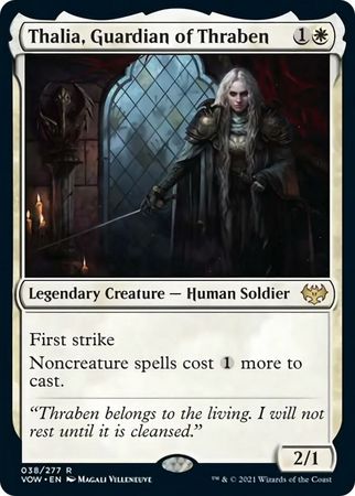 Thalia, Guardian of Thraben - 38/277  - Rare Crimson Vow