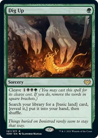 Dig Up - 197/277  - Rare Crimson Vow