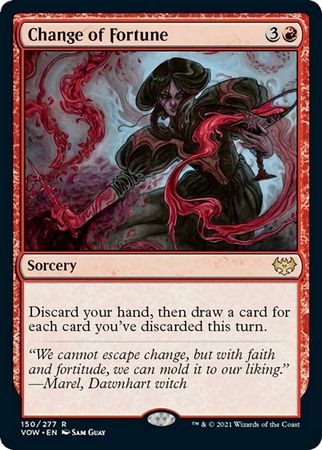 Change of Fortune - 150/277  - Rare Crimson Vow