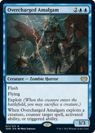 Overcharged Amalgam - 71/277  - Rare Crimson Vow