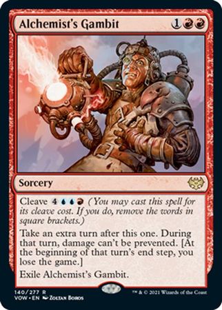 Alchemist's Gambit - 140/277  - Rare Crimson Vow