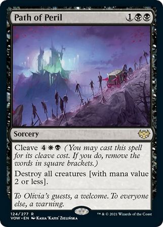 Path of Peril - 124/277  - Rare Crimson Vow