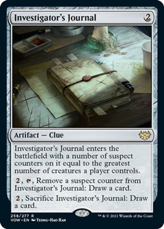 Investigator's Journal - 258/277  - Rare Crimson Vow