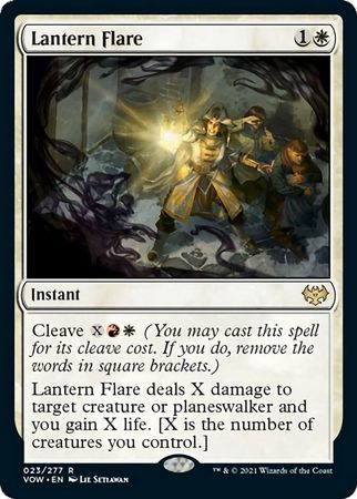 Lantern Flare - 23/277  - Rare Crimson Vow