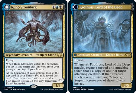 Runo Stromkirk // Krothuss, Lord of the Deep - 246/277  - Rare Crimson Vow