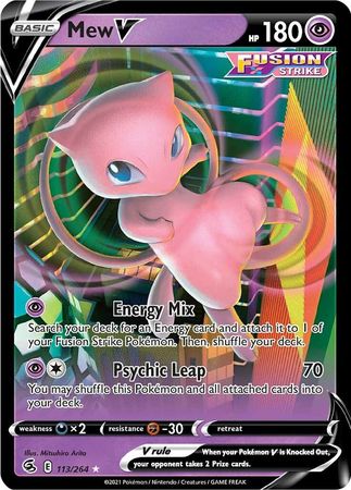 Mew V - 113/264 - Ultra Rare