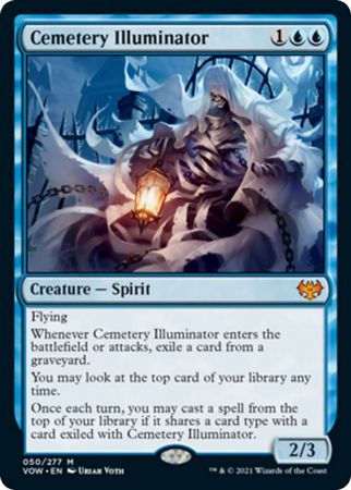 Cemetery Illuminator - 50/277  - MythiCommon  Crimson Vow