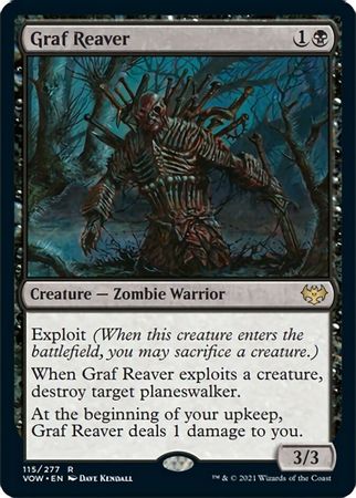 Graf Reaver - 115/277  - Rare Crimson Vow
