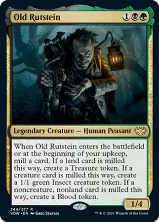 Old Rutstein - 244/277  - Rare Crimson Vow