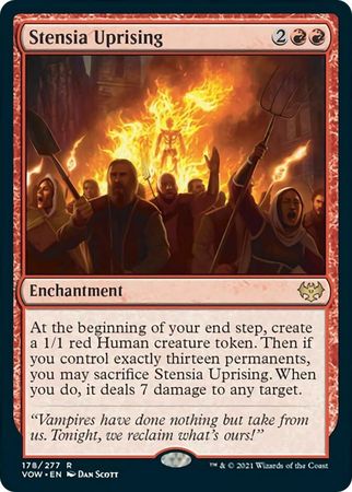 Stensia Uprising - 178/277  - Rare Crimson Vow