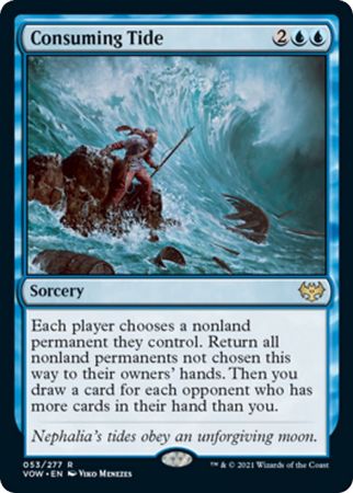 Consuming Tide - 53/277  - Rare Crimson Vow