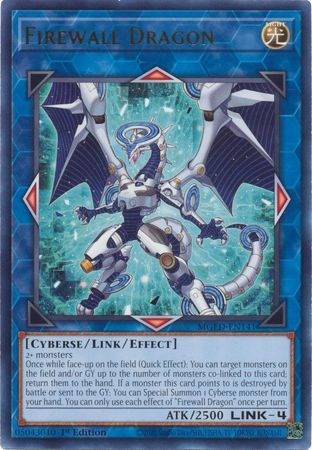 Firewall Dragon - MGED-EN141 - Rare 1st Edition