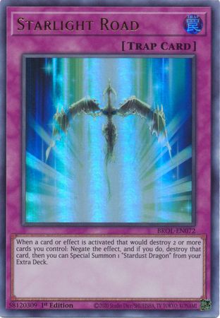 Starlight Road - Brol-en072 - Ultra Rare 1st Edition