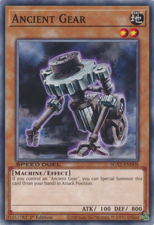 Ancient Gear - SGX1-END08 - Common 1st Edition
