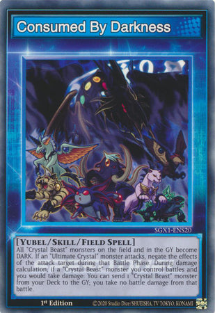 Consumed By Darkness - SGX1-ENS20 - Common 1st Edition