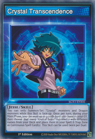 Crystal Transcendence - SGX1-ENS06 - Common 1st Edition