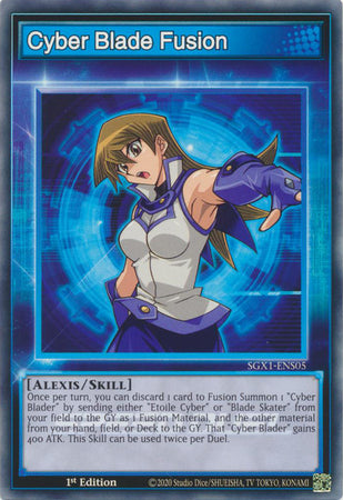 Cyber Blade Fusion - SGX1-ENS05 - Common 1st Edition