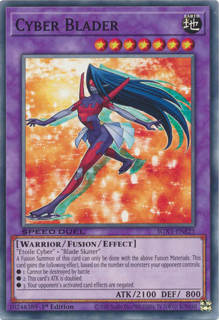 Cyber Blader - SGX1-ENE21 - Common 1st Edition