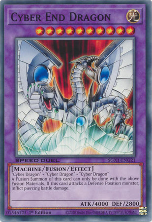 Cyber End Dragon - SGX1-ENG21 - Common 1st Edition