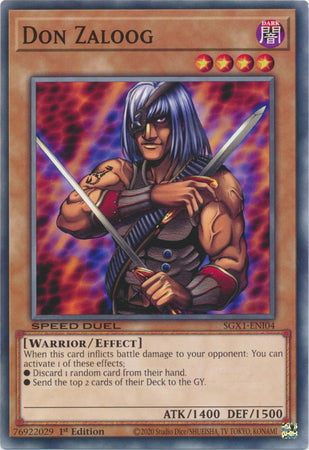 Don Zaloog - SGX1-ENI04 - Common 1st Edition