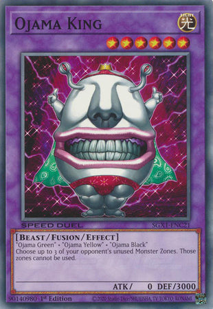 Ojama King - SGX1-ENC21 - Common 1st Edition