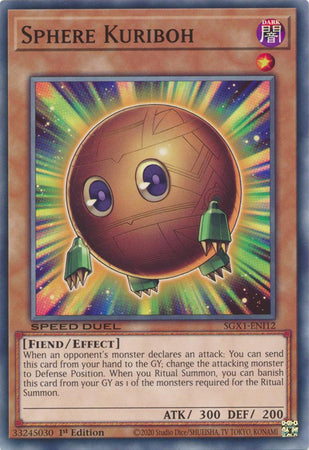 Sphere Kuriboh - SGX1-ENI12 - Common 1st Edition