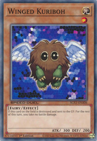 Winged Kuriboh - SGX1-ENA06 - Common 1st Edition