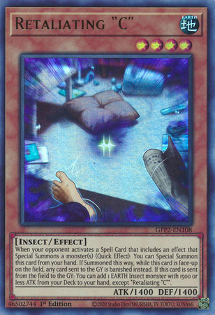 Retaliating C - GFP2-EN108 - Ultra Rare 1st Edition