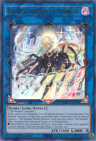 The Weather Painter Moonbow - DIFO-EN050 - Ultra Rare 1st Edition