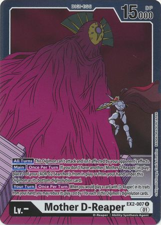 Mother D-Reaper EX2-007  - Rare EX02 Digital Hazard