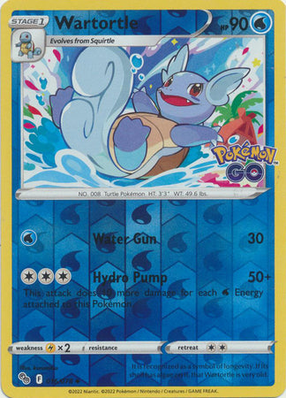 Wartortle - 016/078 - Reverse Holo