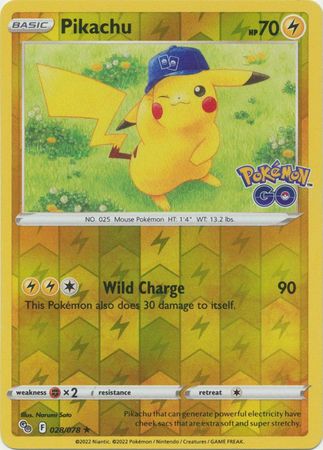 Pikachu - 028/078 - Reverse Holo