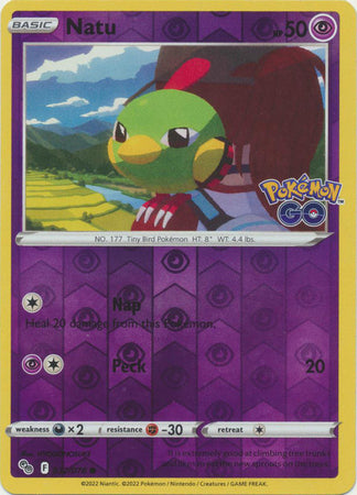 Natu - 032/078 - Reverse Holo