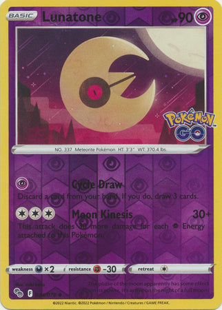 Lunatone - 034/078 - Reverse Holo