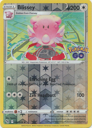 Blissey - 052/078 - Reverse Holo